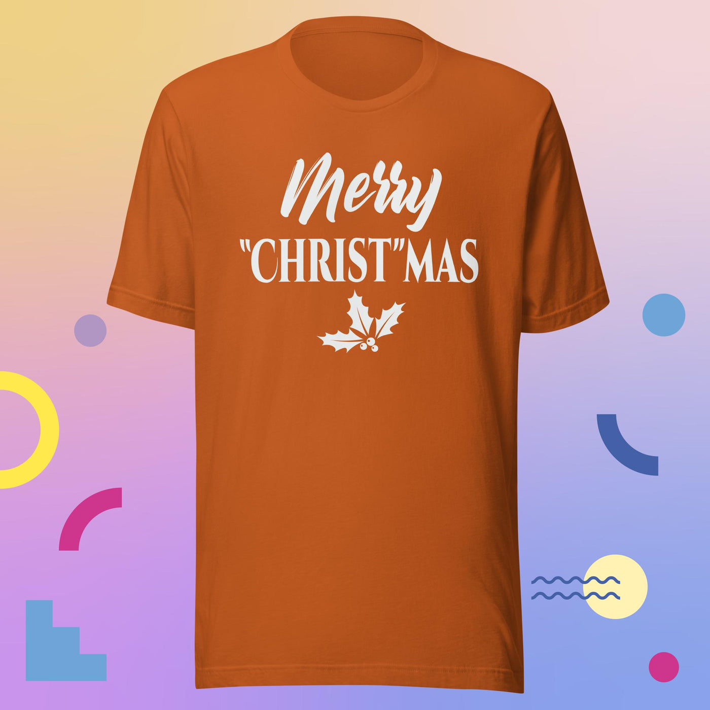 F&H Merry "Christ"mas t-shirt