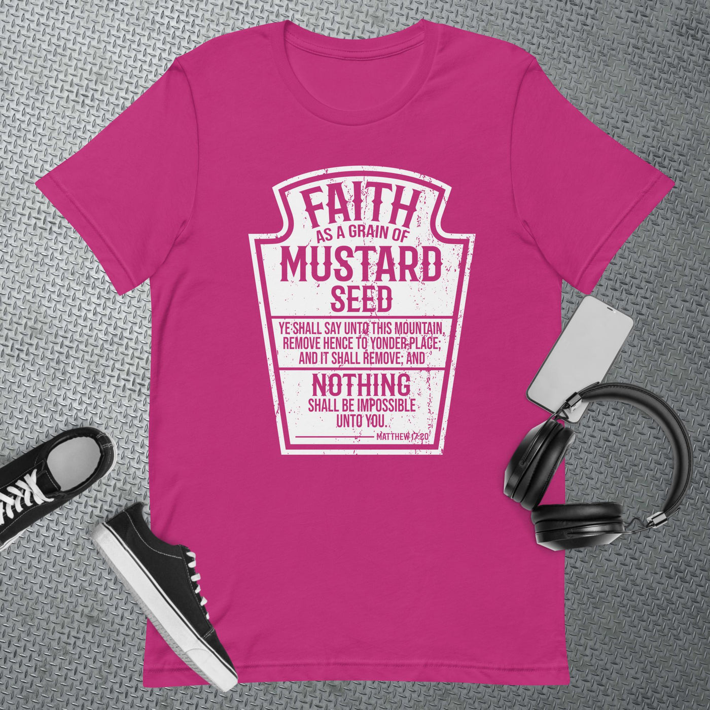 Faith As A Grain of Mustard Seed t-shirt