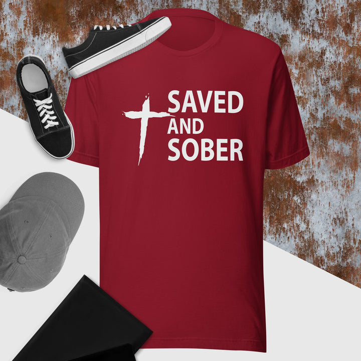 F&H Saved And Sober t-shirt