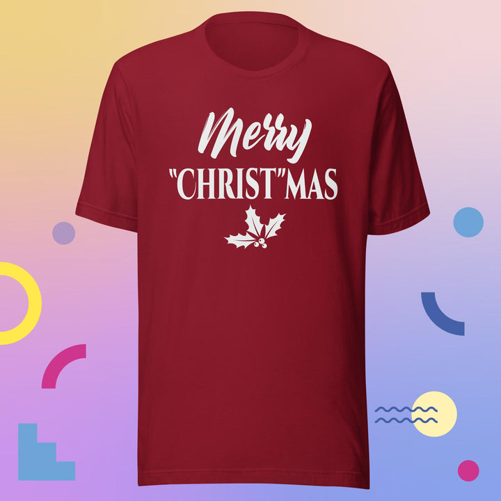 F&H Merry "Christ"mas t-shirt