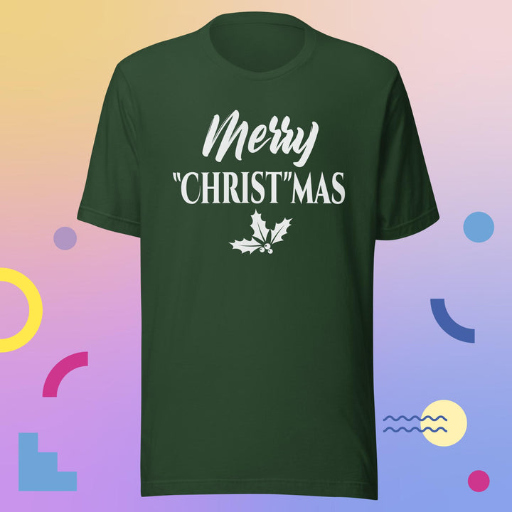 F&H Merry "Christ"mas t-shirt