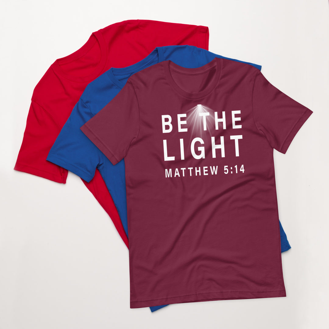F&H Christian Be The Light t-shirt