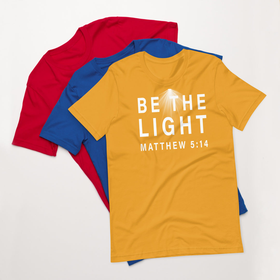 F&H Christian Be The Light t-shirt