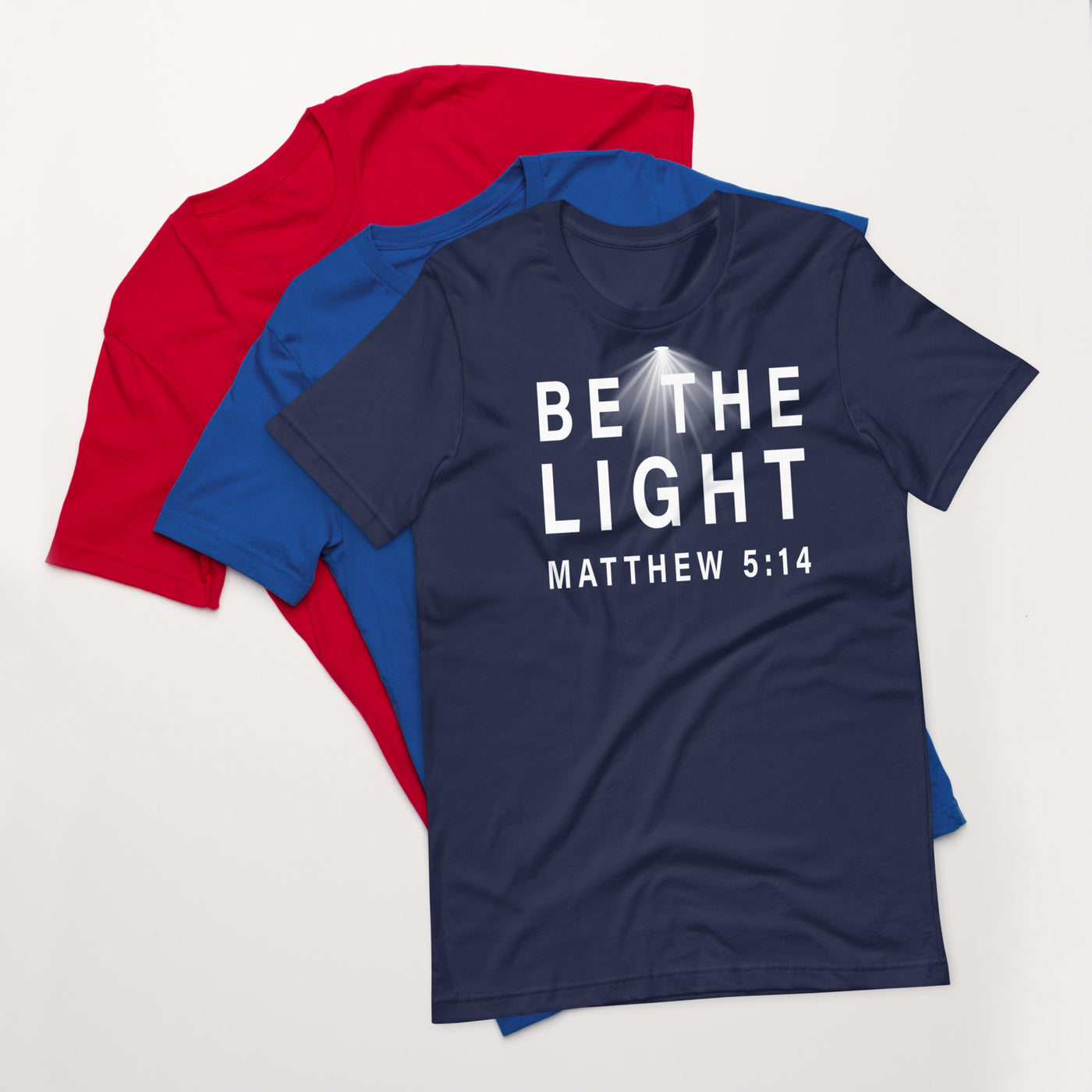 F&H Christian Be The Light t-shirt