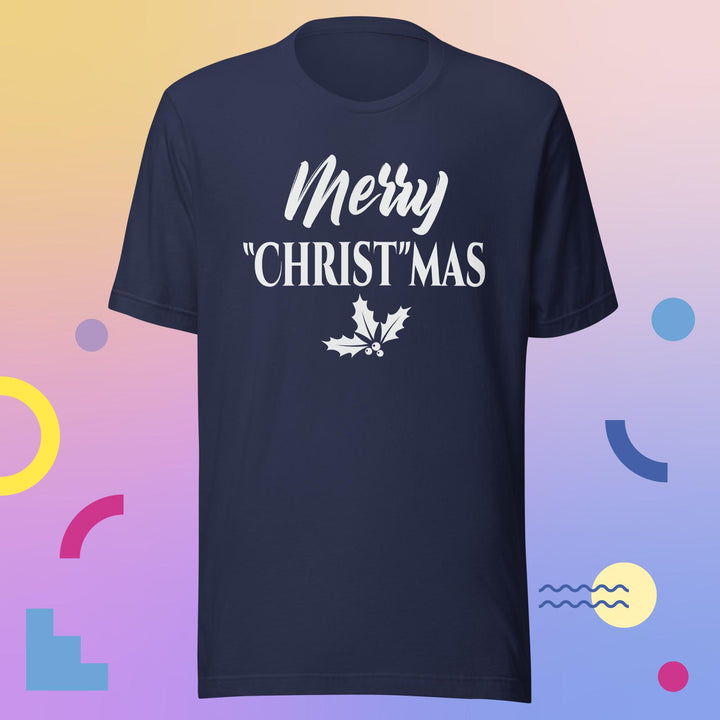 F&H Merry "Christ"mas t-shirt