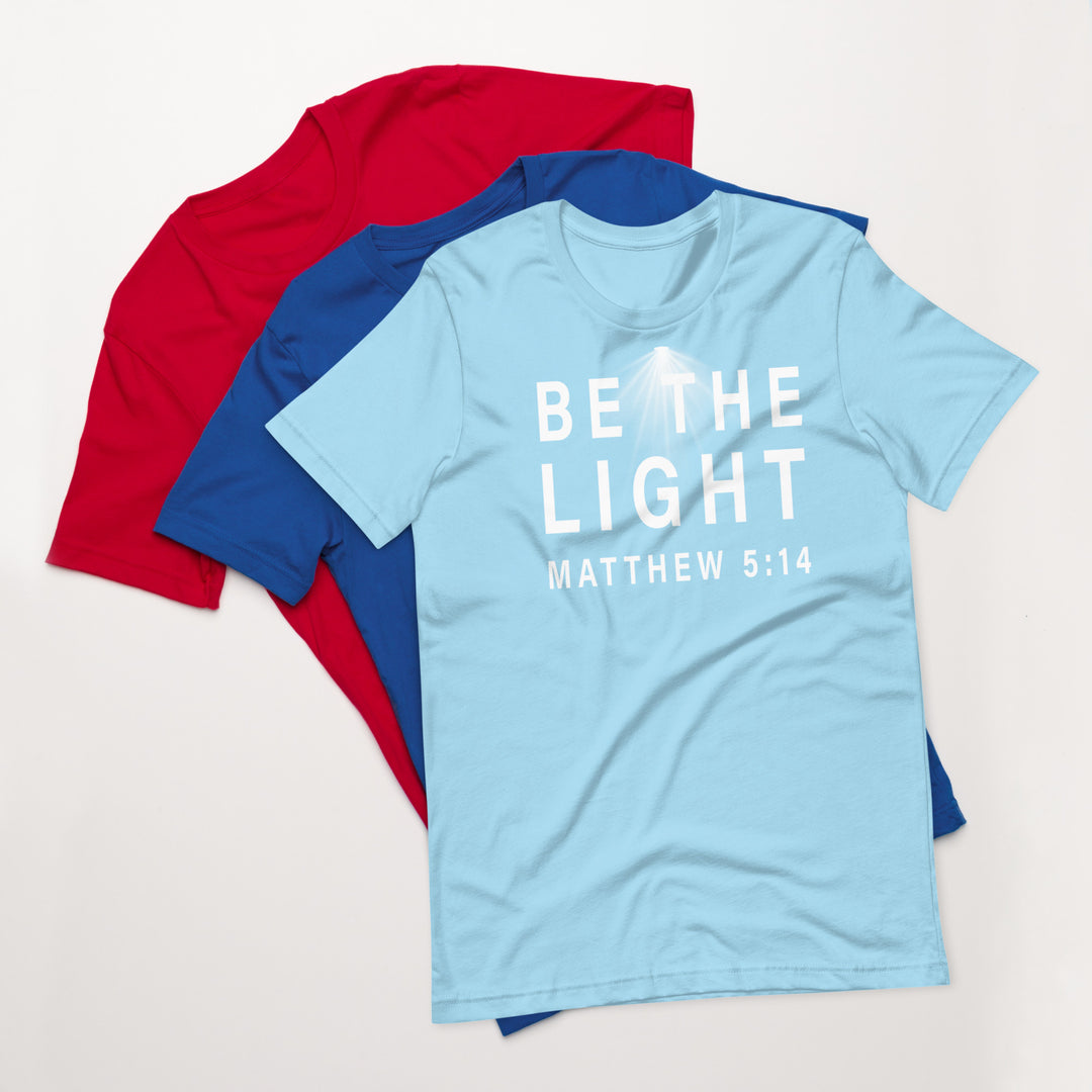 F&H Christian Be The Light t-shirt