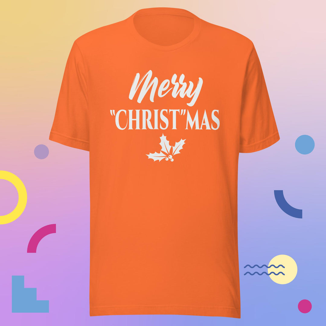 F&H Merry "Christ"mas t-shirt
