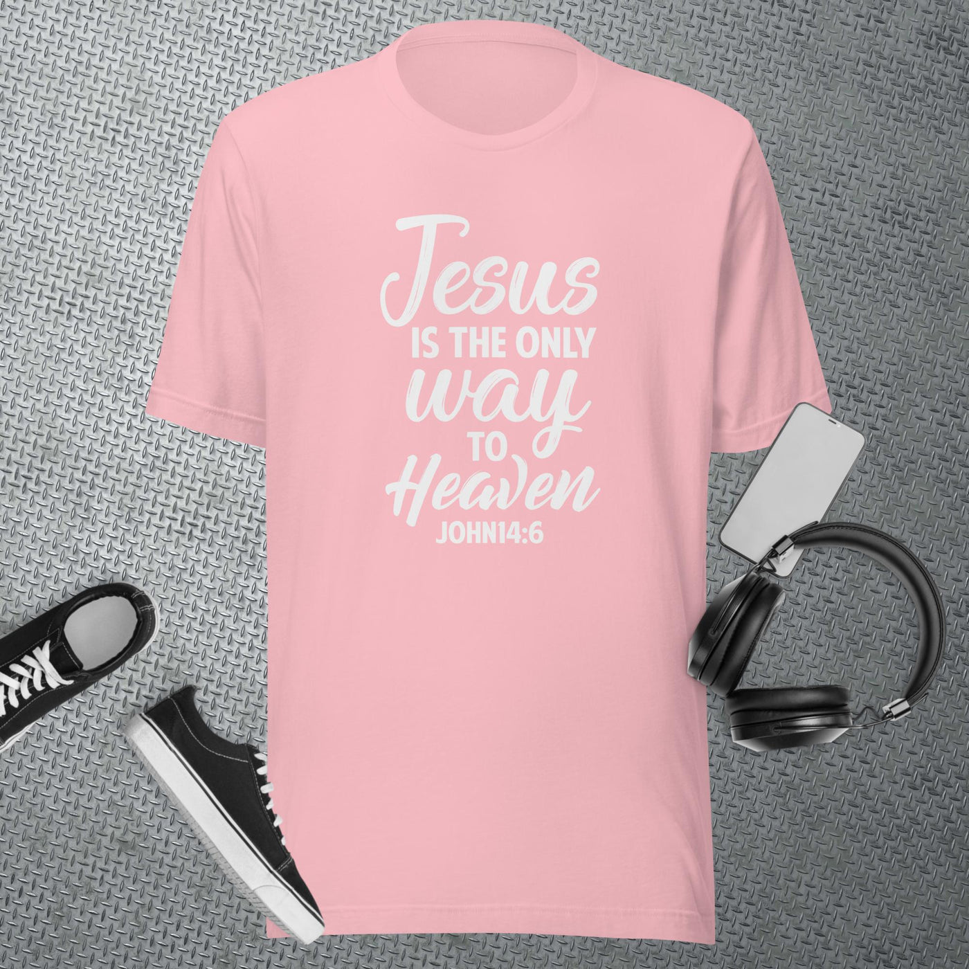 F&H Christian Jesus Is The Only Way To Heaven T-Shirt