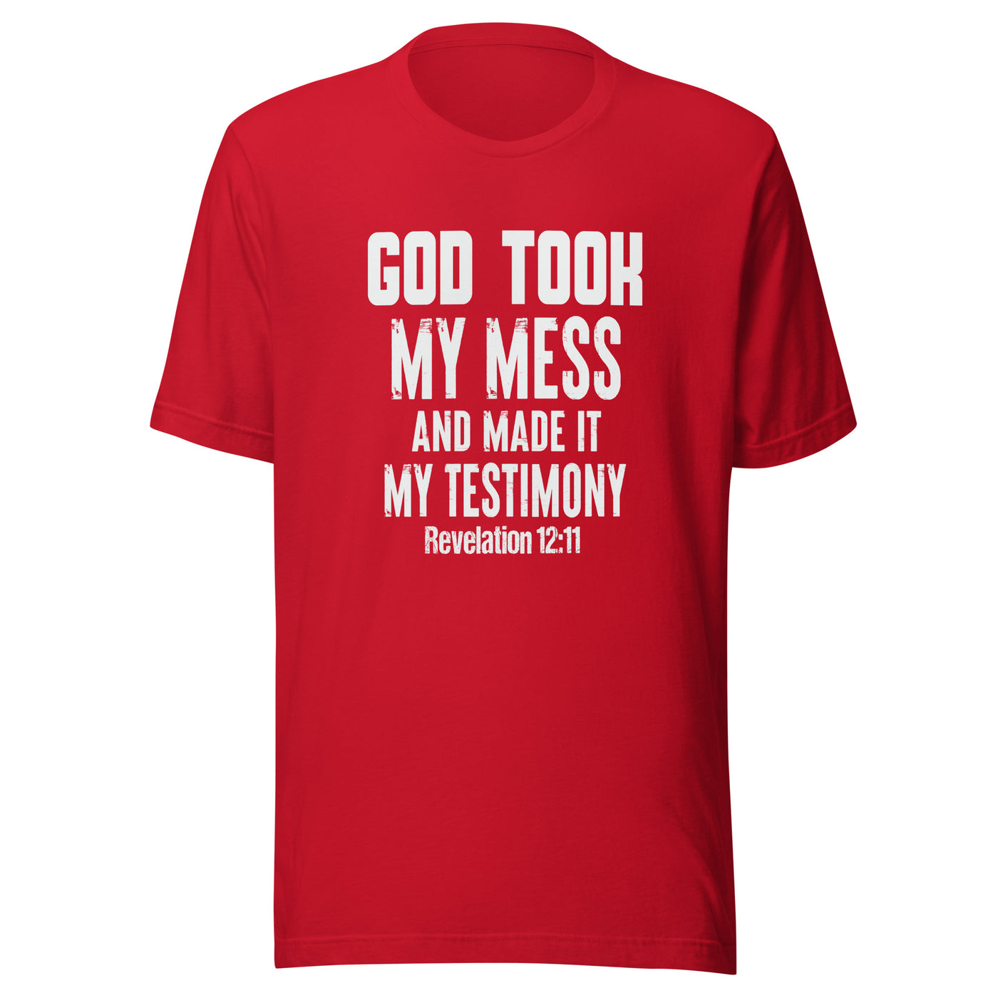 F&H God Took My Mess And Made It My Testimony T-shirt