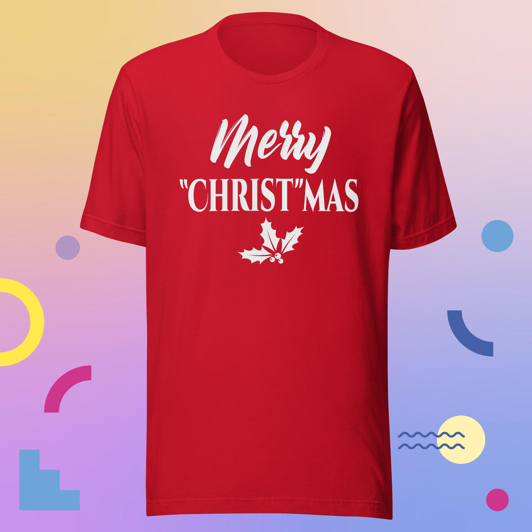 F&H Merry "Christ"mas t-shirt