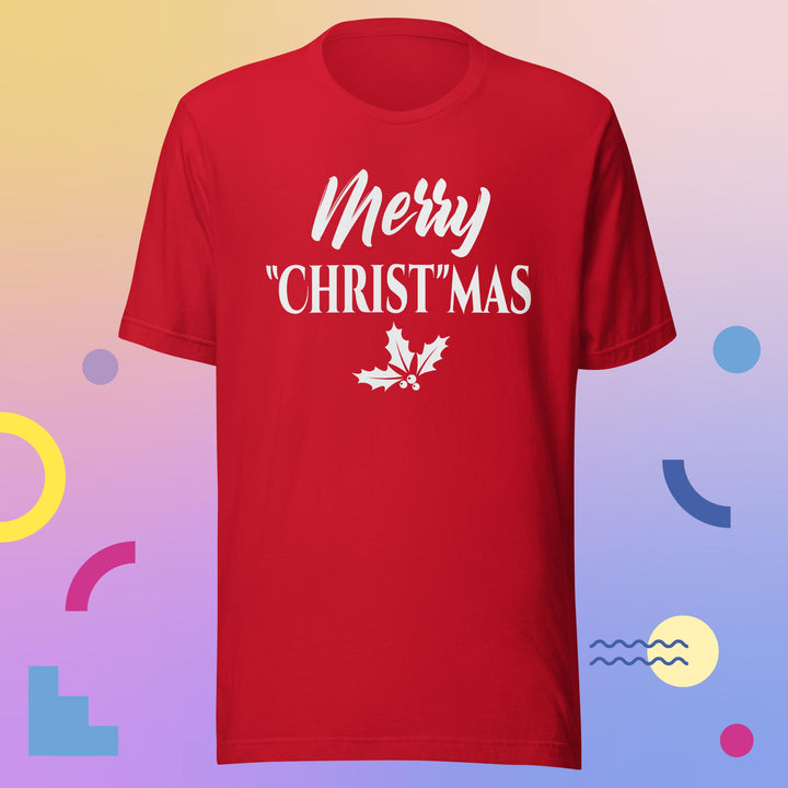 F&H Merry "Christ"mas t-shirt