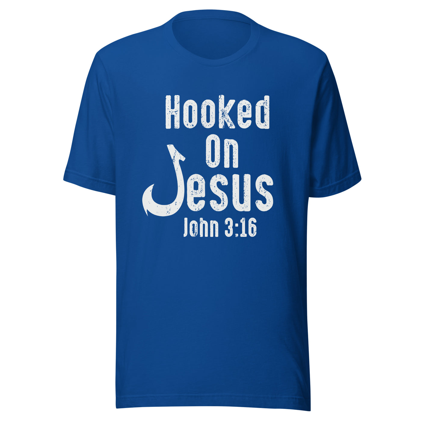 F&H Hooked On Jesus Unisex t-shirt