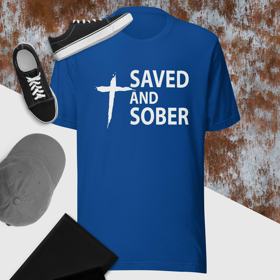 F&H Saved And Sober t-shirt