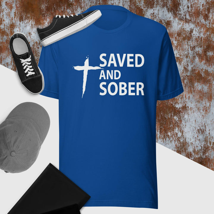 F&H Saved And Sober t-shirt