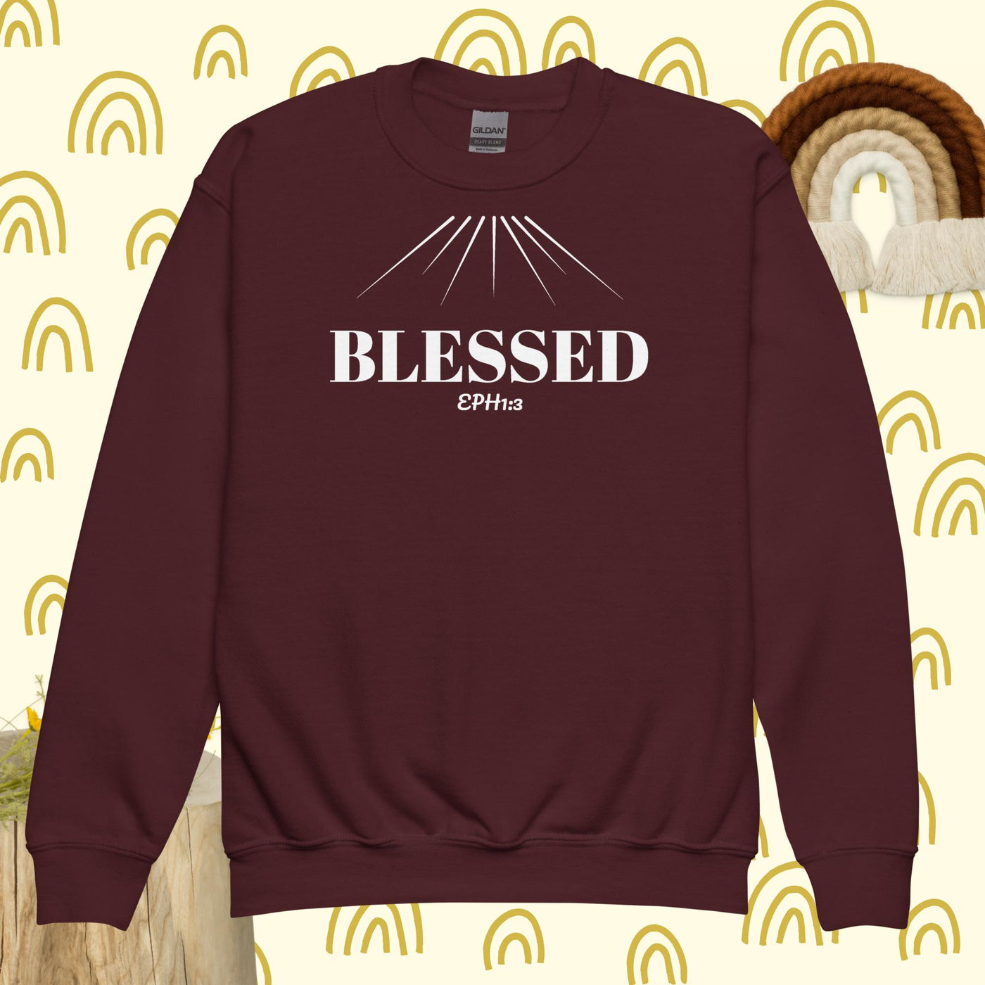 F&H Blessed Youth Unisex Crewneck Sweatshirt