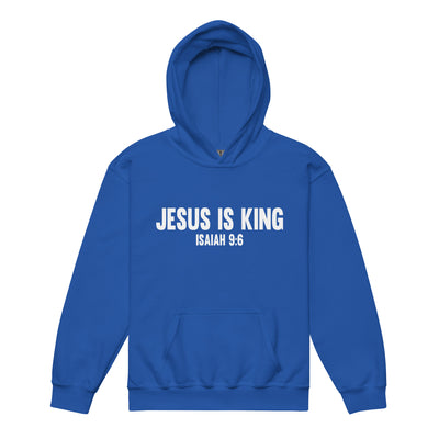 F&H Jesus Is KIng Youth heavy blend hoodie