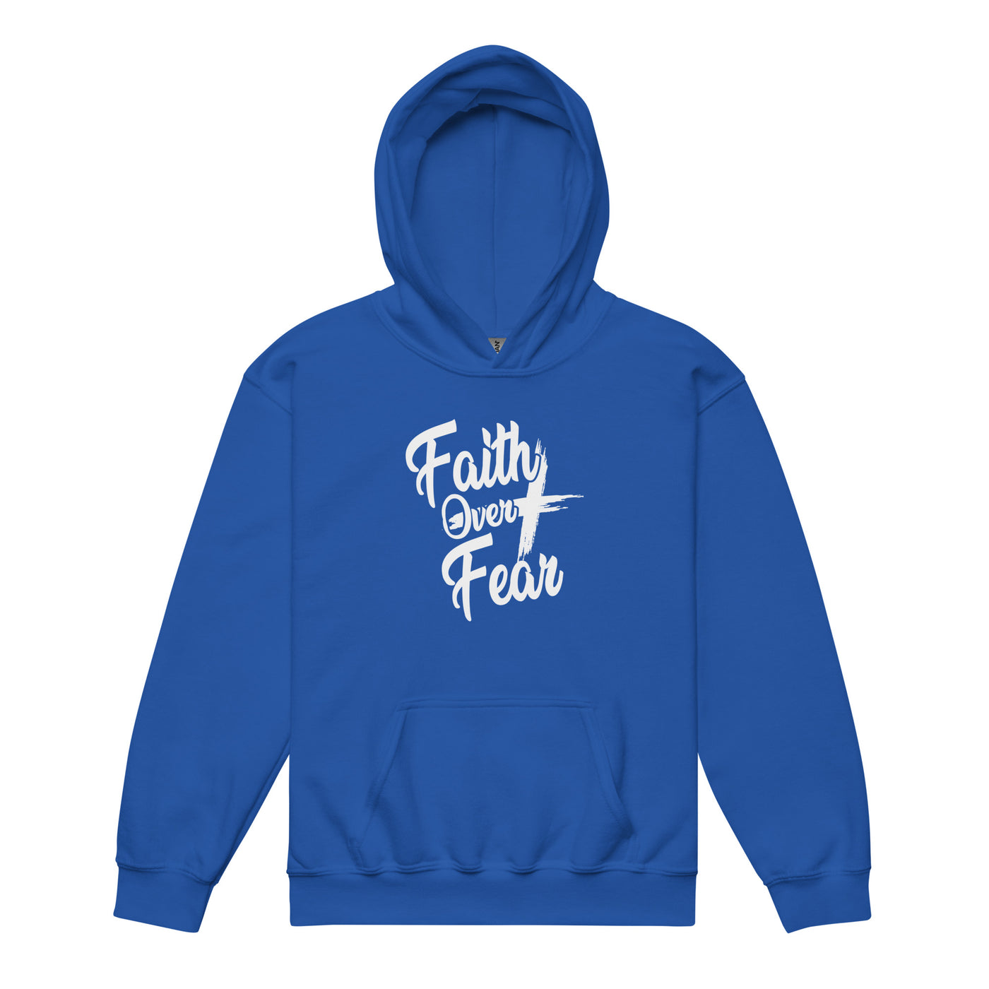 F&H Faith Over Fear Youth heavy blend hoodie