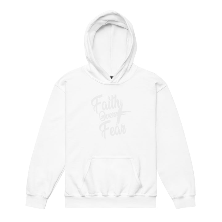 F&H Faith Over Fear Youth heavy blend hoodie