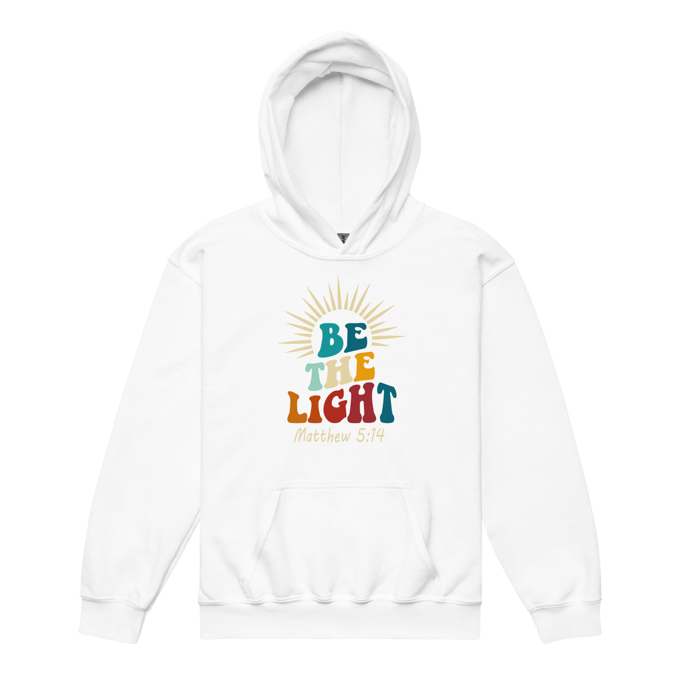 Be The Light Youth heavy blend hoodie