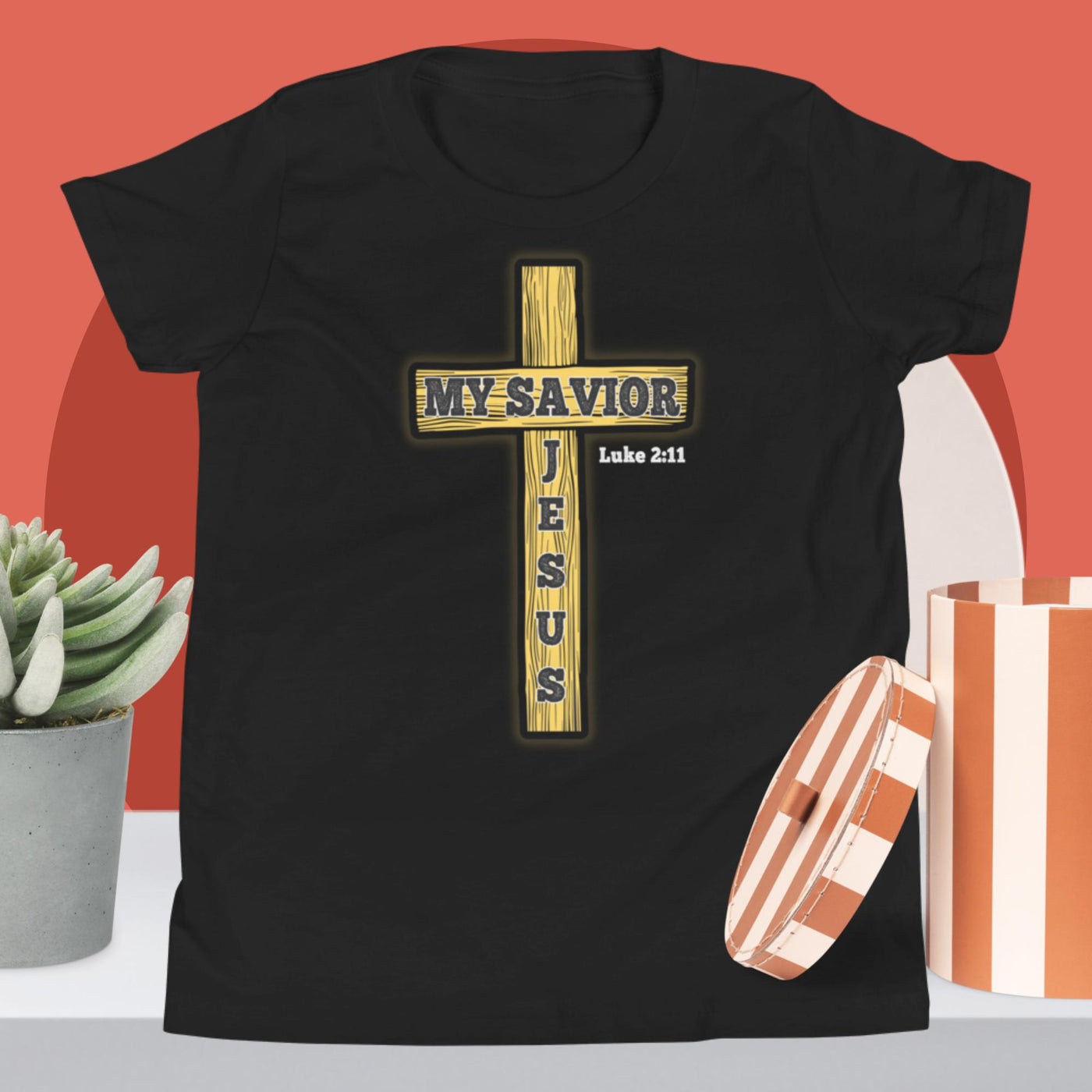 F&H My Savior Jesus Youth Short Sleeve T-Shirt