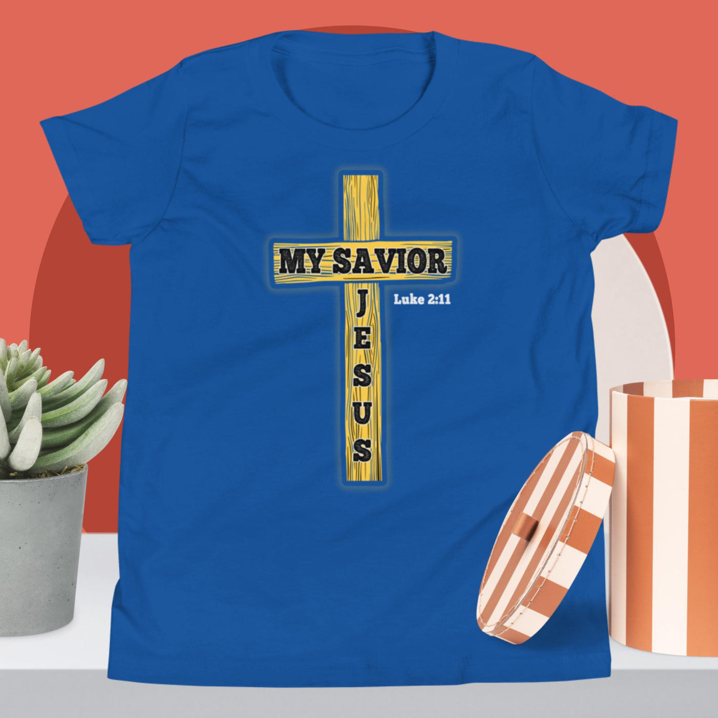 F&H My Savior Jesus Youth Short Sleeve T-Shirt