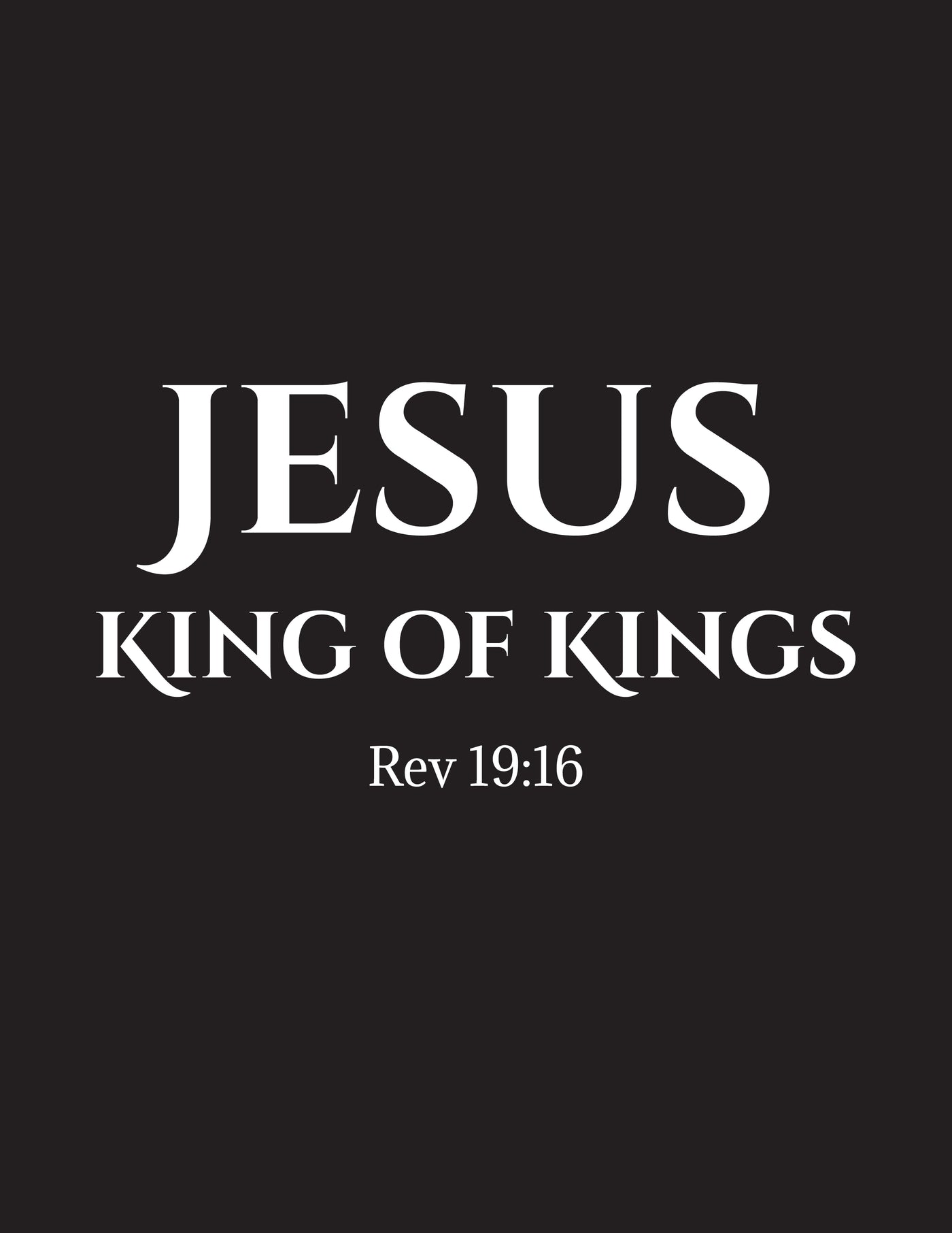 F&H Christian Jesus King of Kings Women's T-Shirt - Faith and Happiness Store