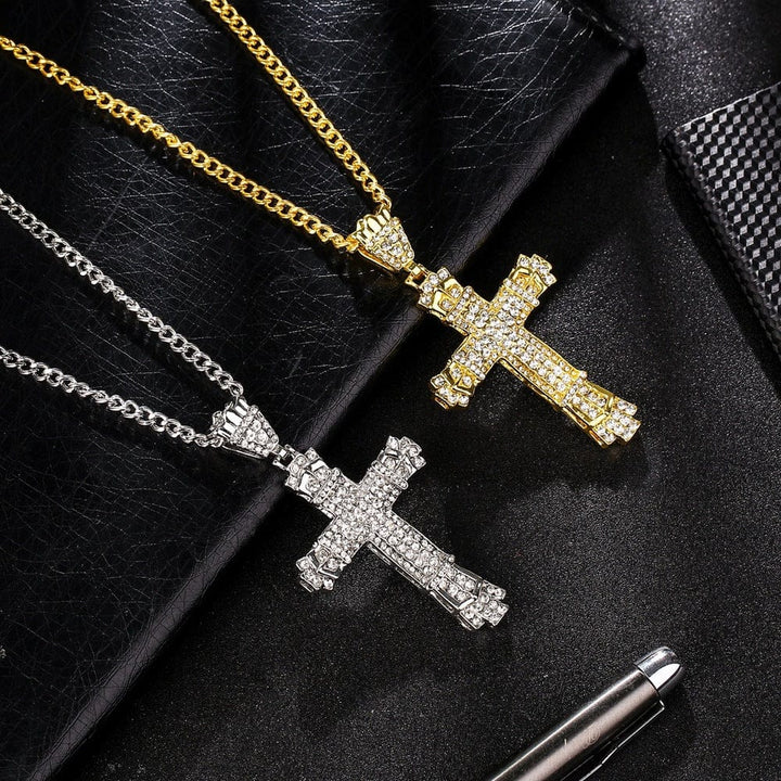 Mens Cross Necklace