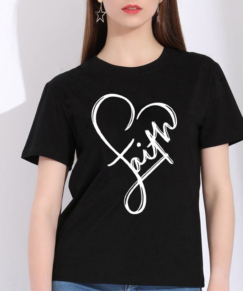 Faith Monogrammed T-shirt