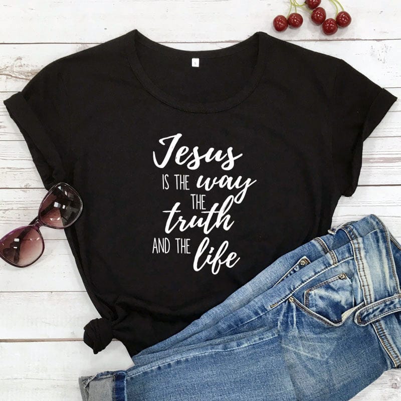 Jesus Is The Way The Truth And The Life Short Sleeve T-Shirt
