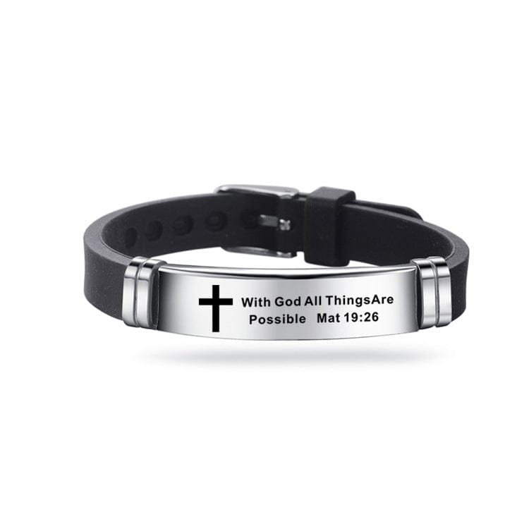 Collection of Inspirational Bible Scripture Bracelets