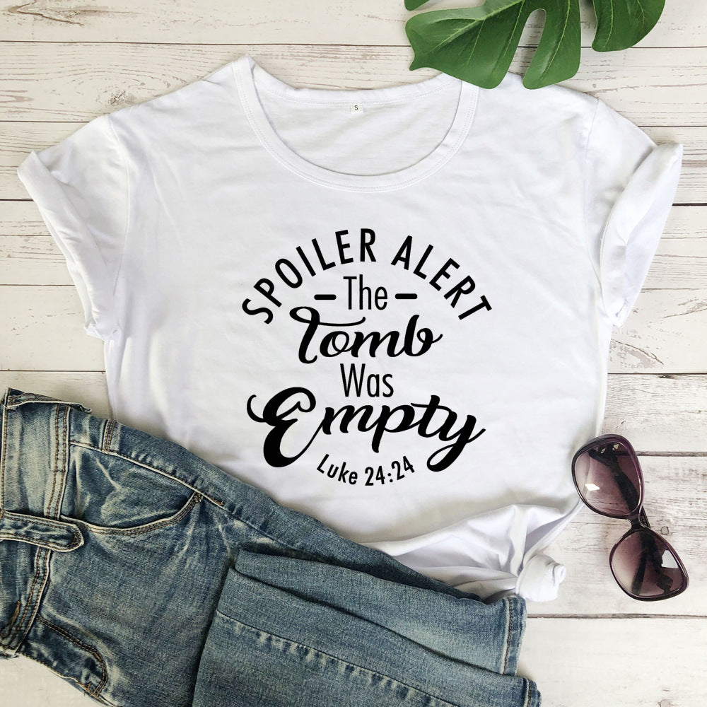 The Tomb was Empty Women's Cotton T-shirt