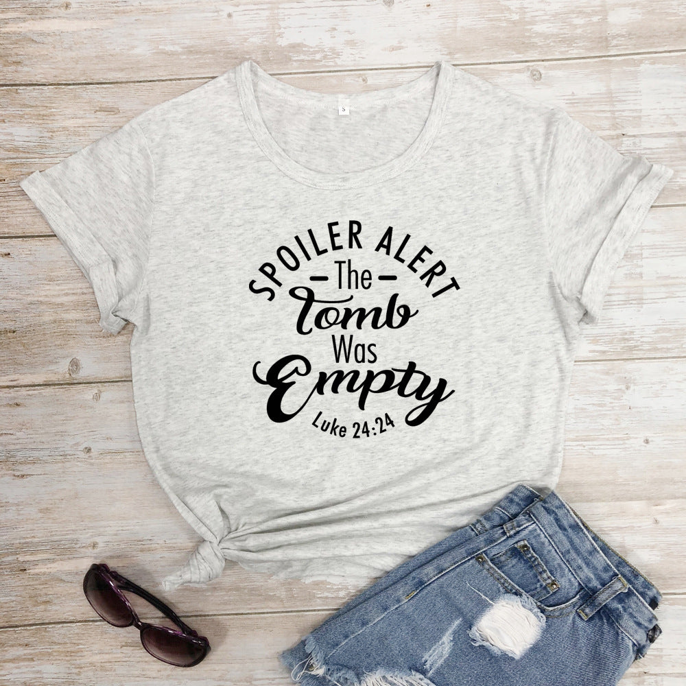 The Tomb was Empty Women's Cotton T-shirt