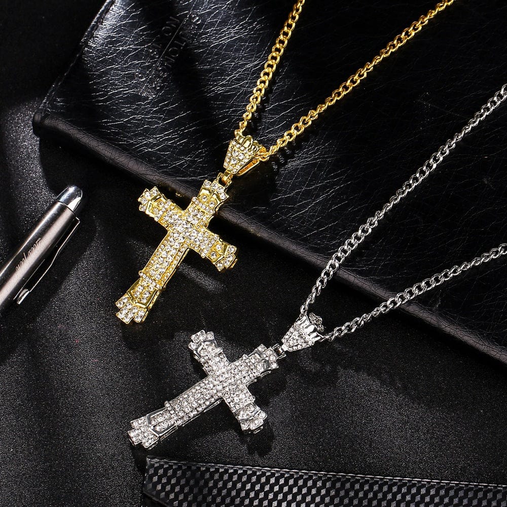Mens Cross Necklace
