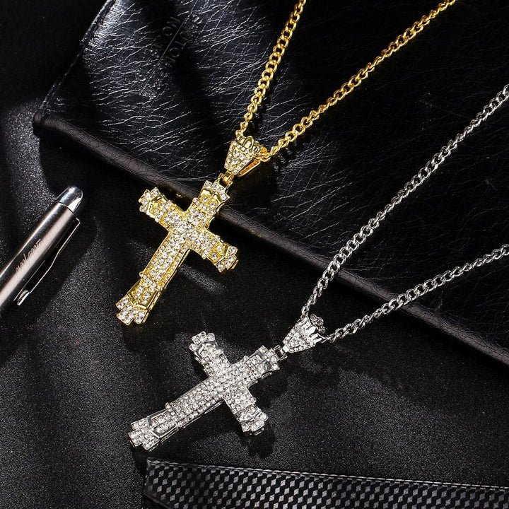 Mens Cross Necklace