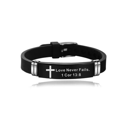 Collection of Inspirational Bible Scripture Bracelets
