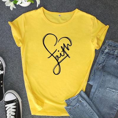 Faith Monogrammed T-shirt