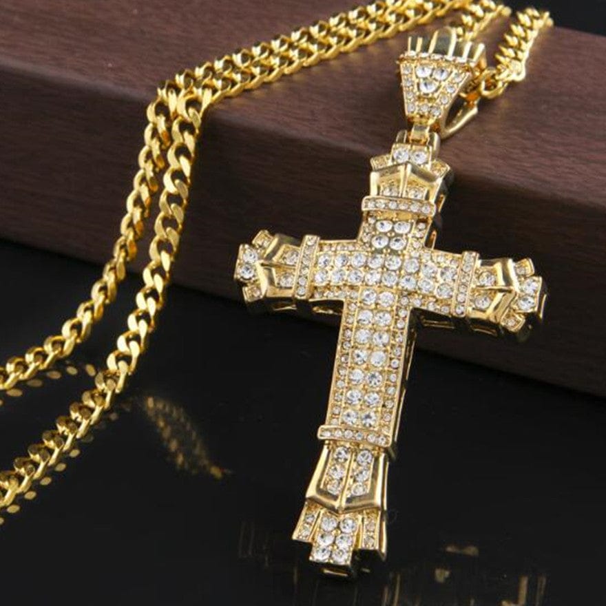 Mens Cross Necklace