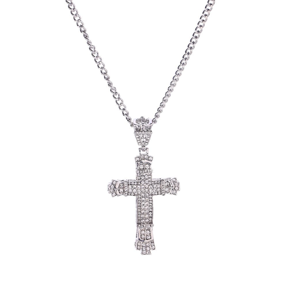 Mens Cross Necklace