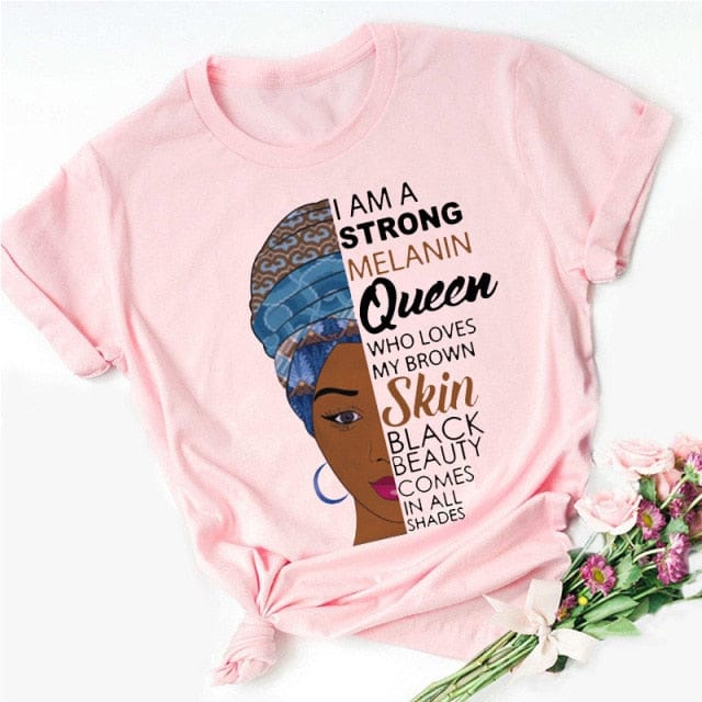 African American Woman Positivity T-Shirt