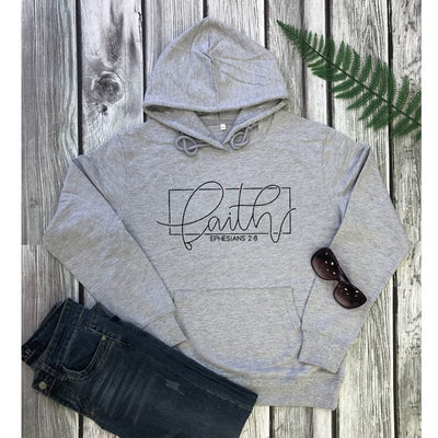 Faith Hooded Pocket Sweatshirt