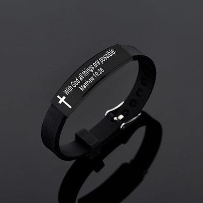 Collection of your Favorite Bible Verse Adjustable Bracelets