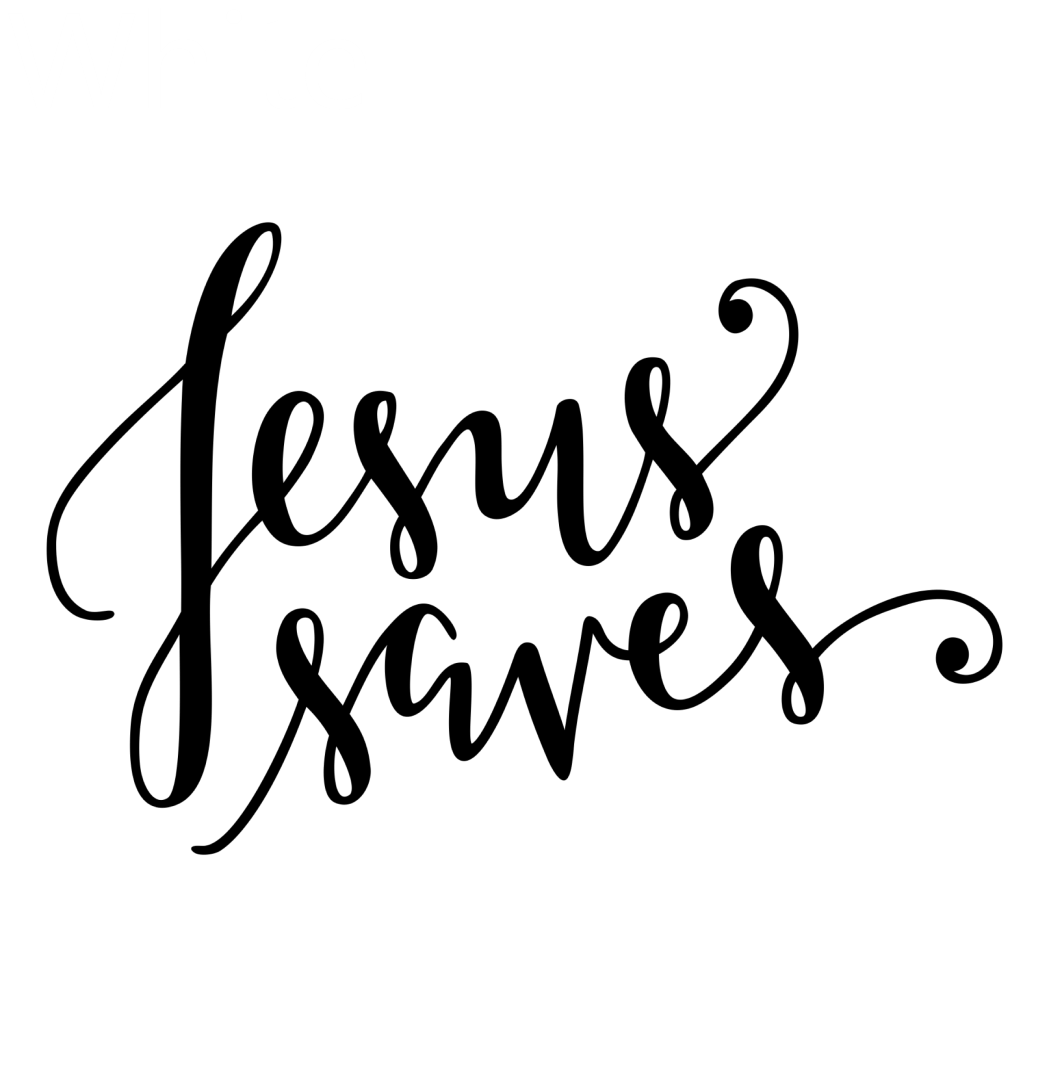 Jesus Saves Christian Decal
