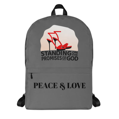 F&H Christian Standing on the promises of God Backpack