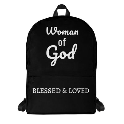 Womens Black Backpack | Best Backpack | Faith and Happiness Store