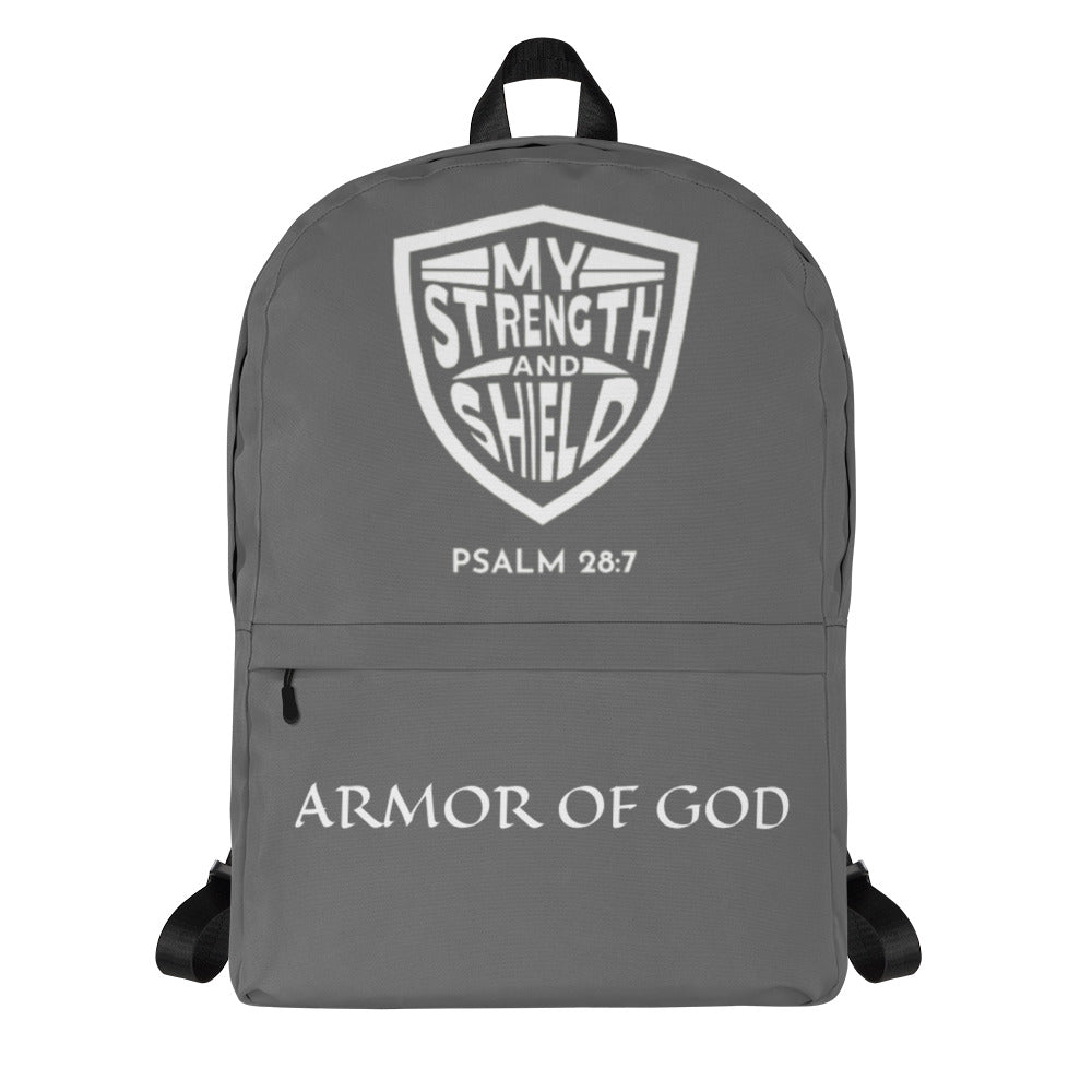 F&h Christian My Strenght and Shield Armor of God Backpack