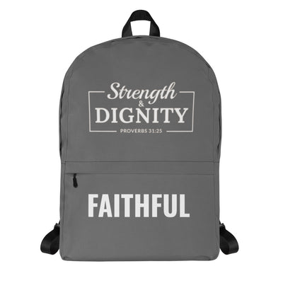 F&H Christian Strength & Dignity Faithful Backpack