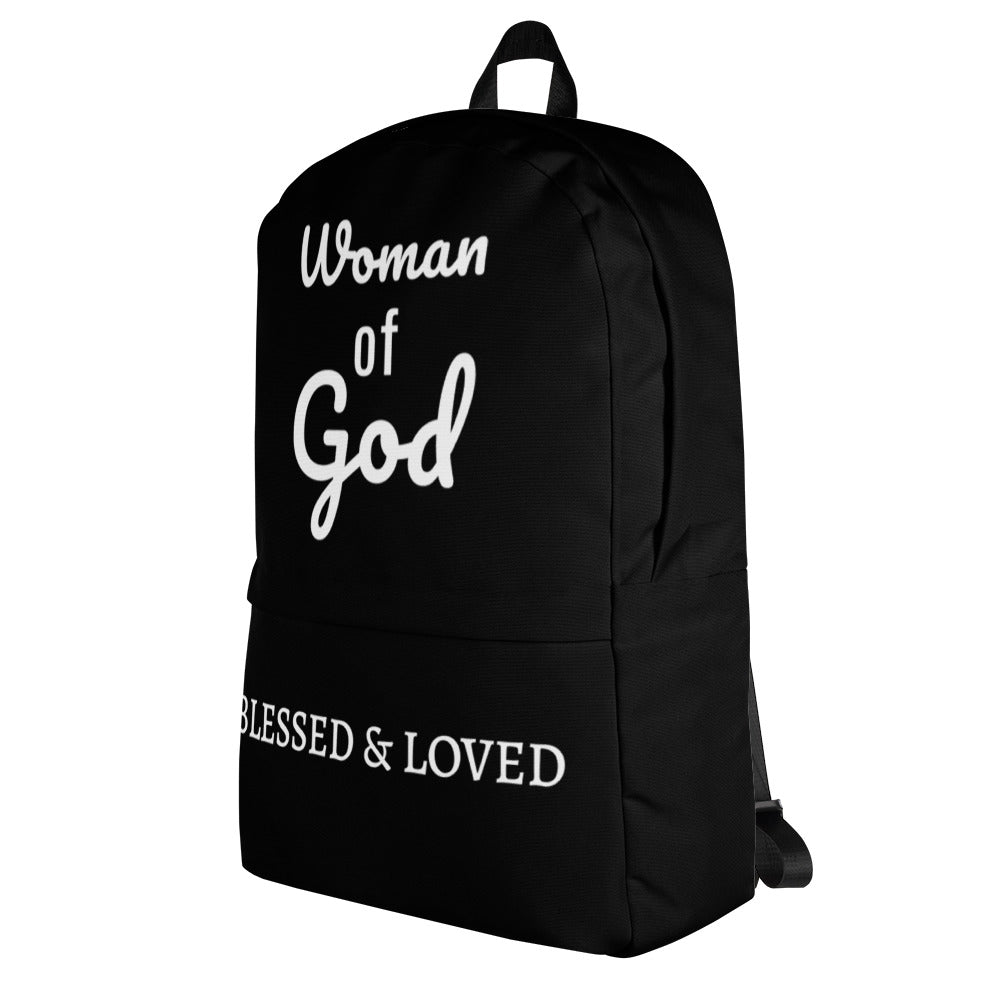 Womens Black Backpack | Best Backpack | Faith and Happiness Store