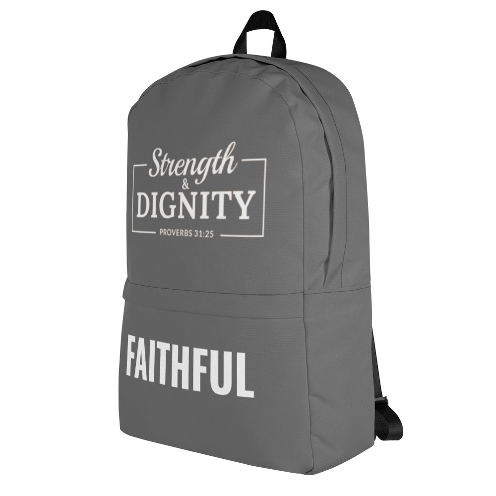 F&H Christian Strength & Dignity Faithful Backpack