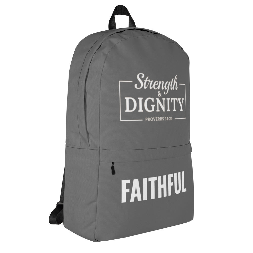 F&H Christian Strength & Dignity Faithful Backpack