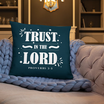 F&H Christian Trust in the Lord Throw Pillow